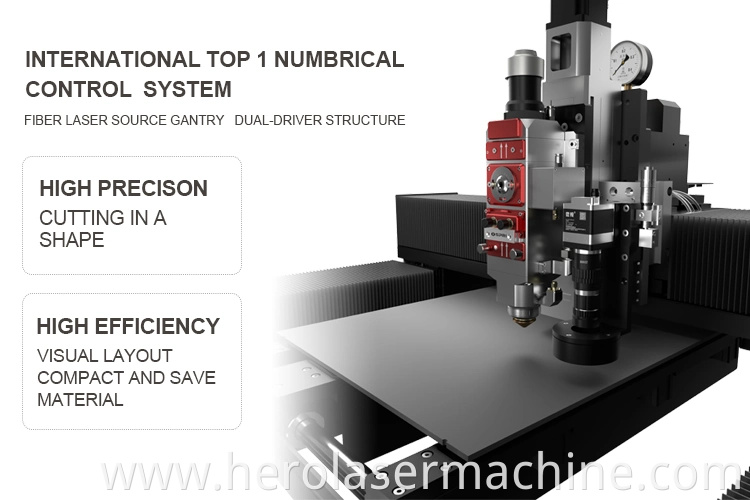 Precision 500W Fiber Laser Cutting Machine